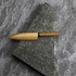 Kanetsune - 420J2 Nożyk z drewnianą pochwą 10,5cm