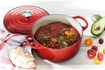 Le Creuset - brytfanna żeliwna emaliowana Signature 40 cm 14,8 l wiśniowa
