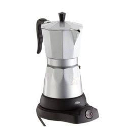 Cilio - elektryczna kafeteria / kawiarka aluminiowa 6 filiżanek