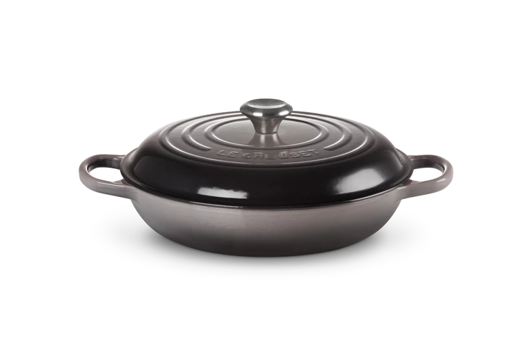Le Creuset - garnek gourmet profesjonalny 30 cm 3,5 l flint