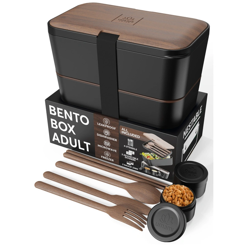 UMAMI - Lunchbox Nestable - Walnut Black - 1500ml