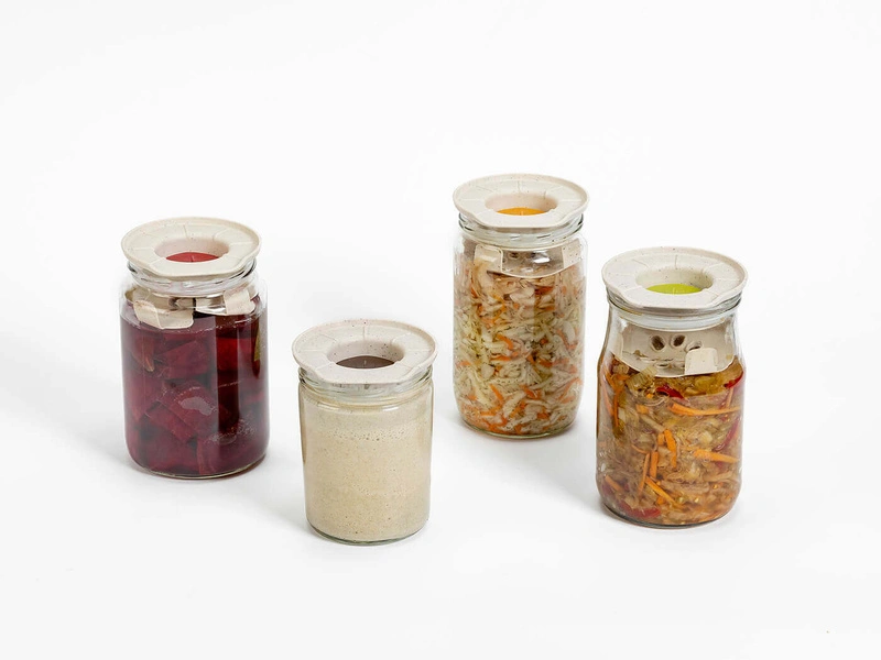 Urbalive - Pokrywa fermentacyjna 11 cm, czerwony