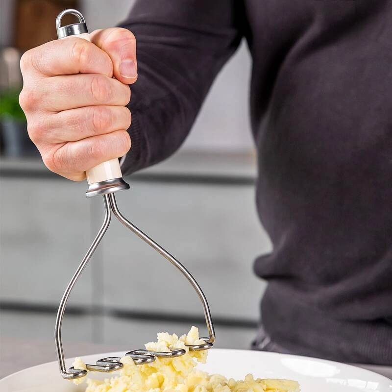 KitchenAid Culinary Tools - tłuczek do ziemniaków CORELINE Almond Cream