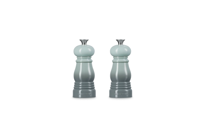 Le Creuset - zestaw młynków do soli i pieprzu 12,5 cm sea salt