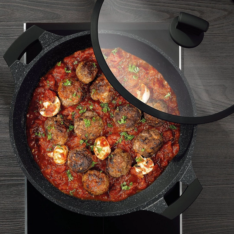 Kela - Naczynie do zapiekania +pokr.5l czarneStellaN