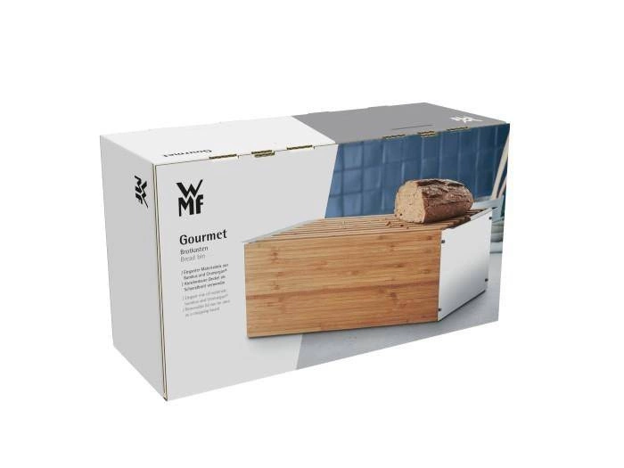 WMF - Chlebak z deską do krojenia i tacką Gourmet