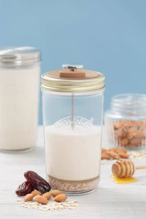 Kilner - Zestaw 2 słoików do mlecznych napojów