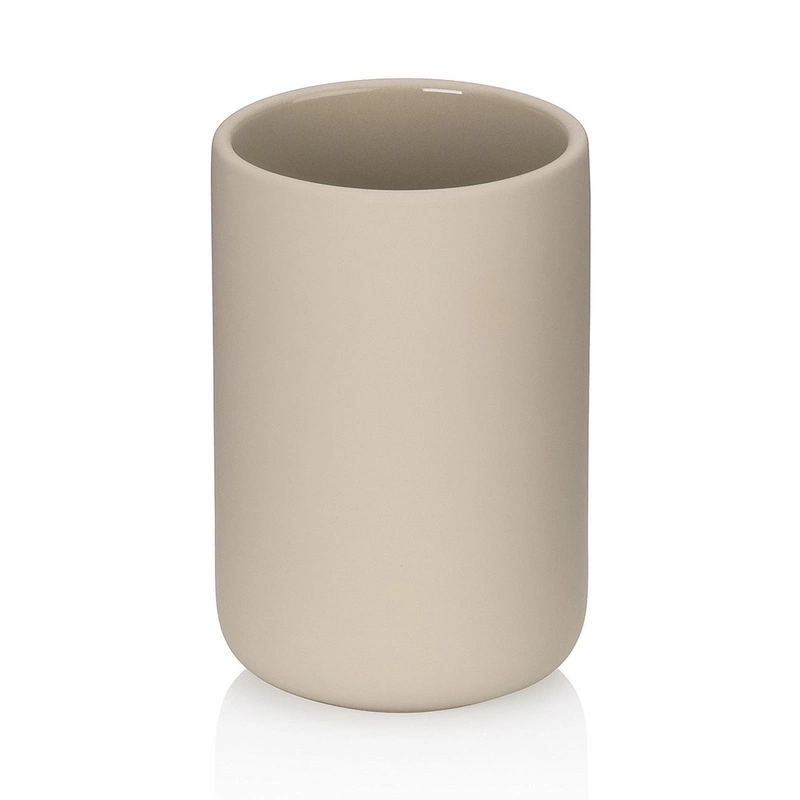 Kela - Kubek toaletowy beżowy Sana