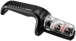 Global - Ceramiczna ostrzałka wodna do noży czarno-biała