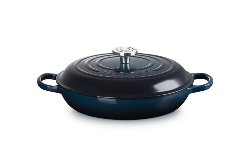 Le Creuset - garnek Gourmet Profesjonalny żeliwny 26 cm 2,2 l nuit