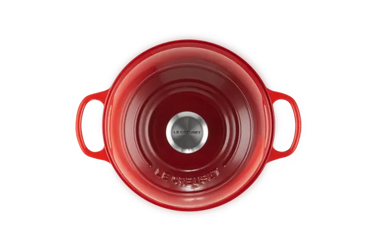 Le Creuset - garnek żeliwny do pieczenia chleba wiśniowy