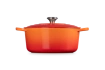Le Creuset - garnek żeliwny emaliowany Signature 28 cm 6,7 l płomienny