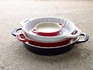 Staub - okrągły półmisek ceramiczny do ciast 1.2 l, biały