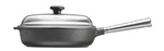 Skeppshult - PROFESSIONAL Patelnia sauté z pokrywką - 25 cm, czarny