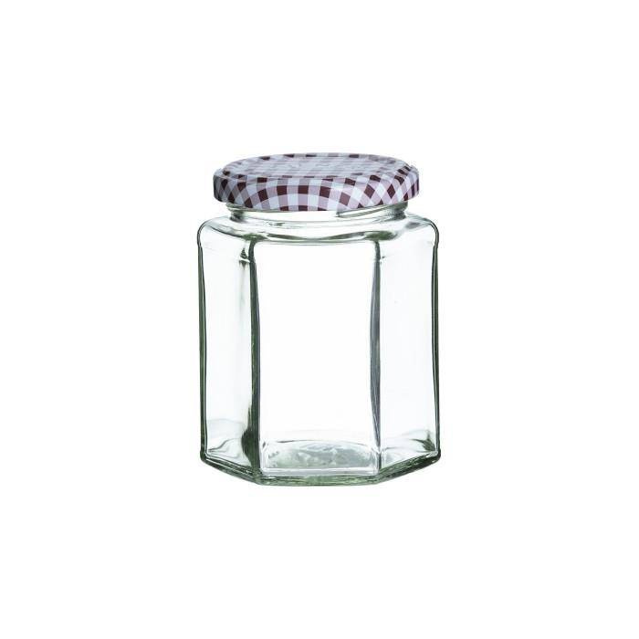 Kilner Słoik heksagonalny 280 ml., Twist Top Jars FrankHerbert.pl
