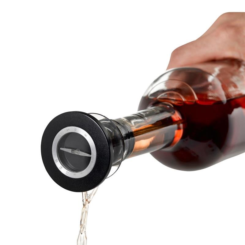 Adhoc - Termometr do wina, nalewak i korek GUSTO