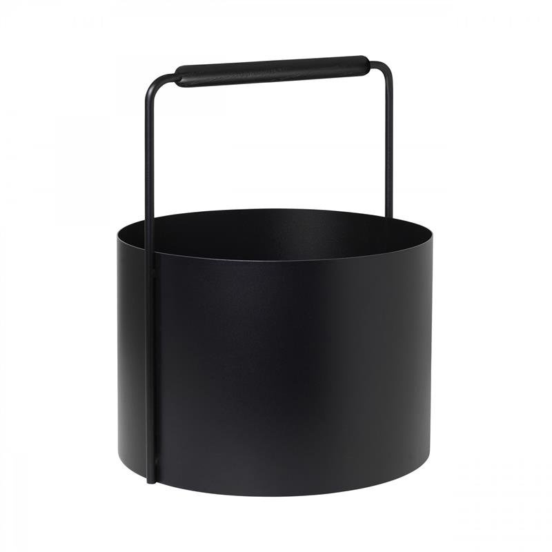 Blomus - POJEMNIK NA DREWNO ASHI, BLACK