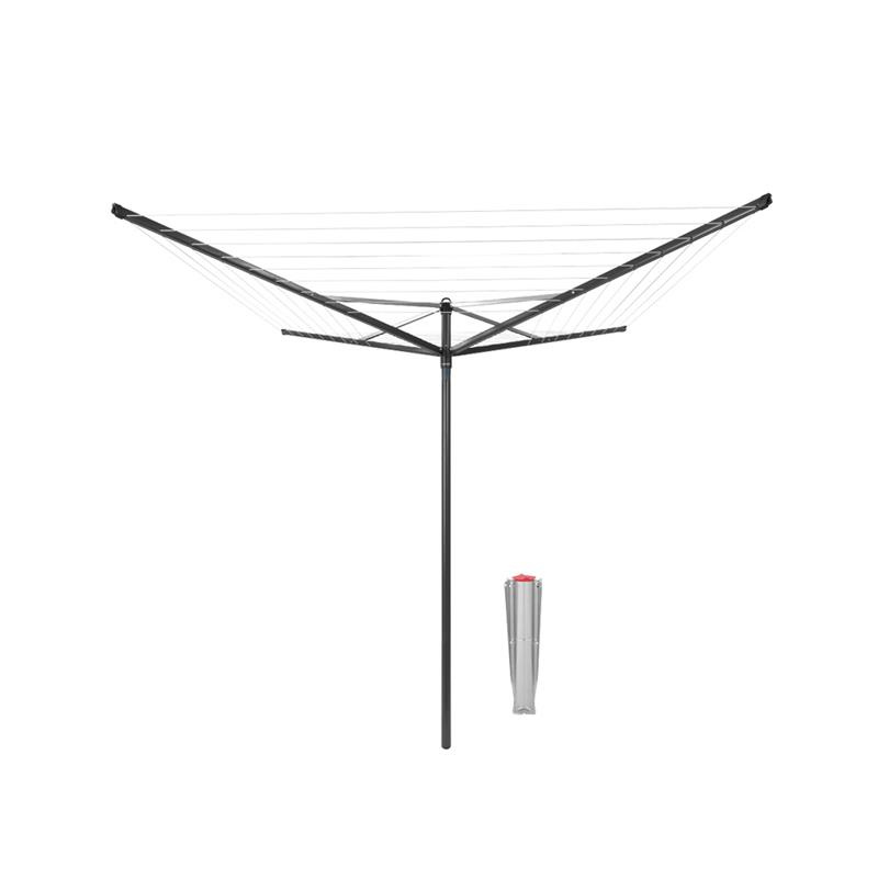 Brabantia - Suszarka ogrodowa TopSpinner 50m antracytowa