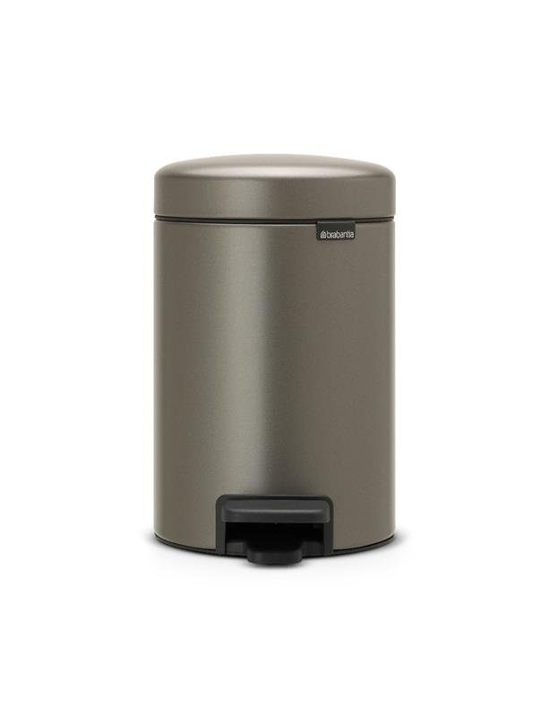 Brabantia - kosz pedałowy 3 L newIcon platynowy