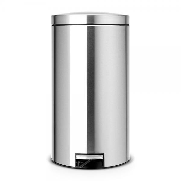 Brabantia - kosz pedałowy 45 L - stal matowa FPP, SILENT