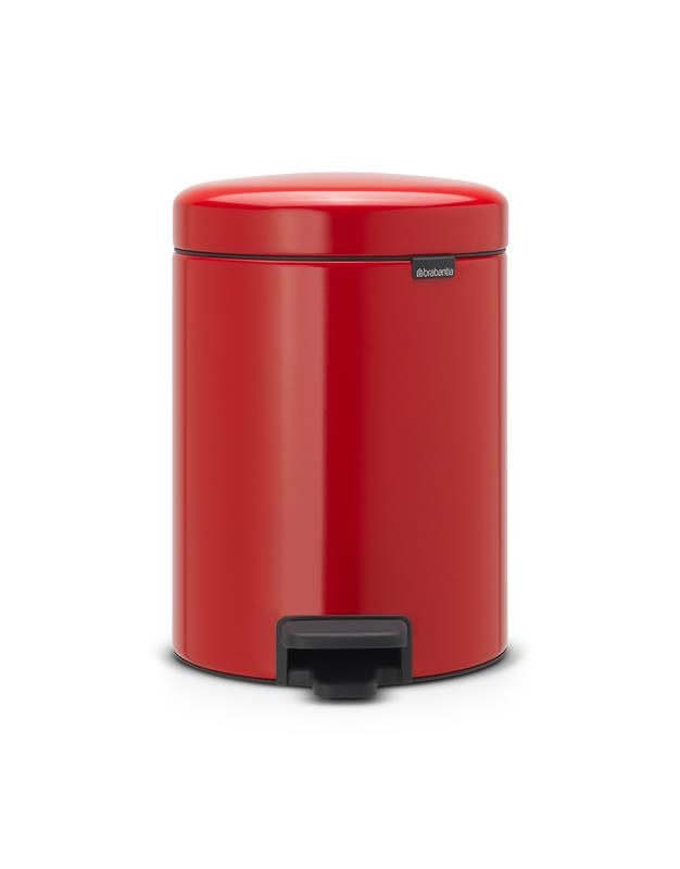 Brabantia - kosz pedałowy 5 L newIcon czerwony passion