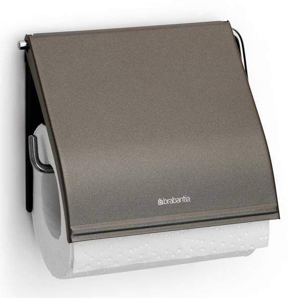 Brabantia - uchwyt na papier toaletowy platynowy