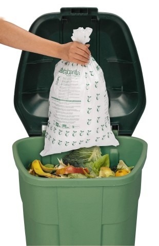 Brabantia - worki na śmieci do kompostowania rozmiar K 10 litrów - 10 sztuk