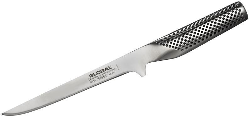Global - Nóż do wykrawania, elastyczny 16cm G-21