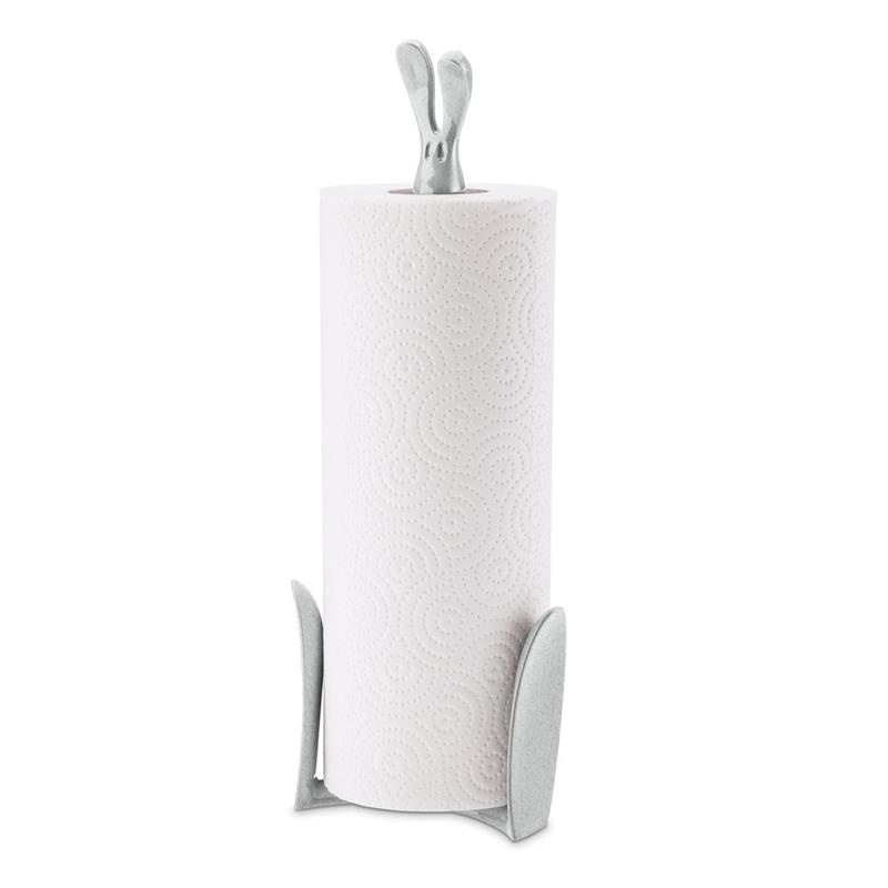 Koziol - Stojak na ręczniki papierowy Roger organiczny Grey