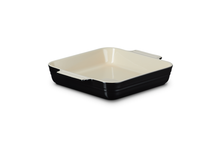 Le Creuset - Naczynie ceramiczne do zapiekania 24 x 24 cm czarne