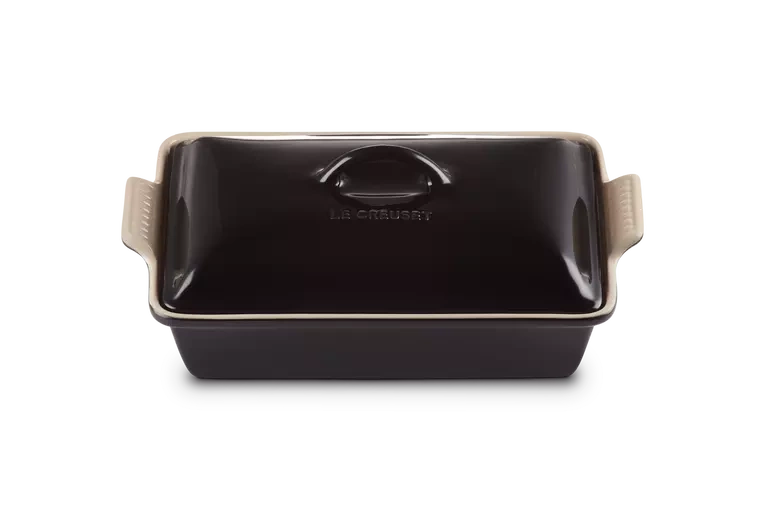 Le Creuset - Prostokątna ceramiczna forma do pieczenia 3,8 l  czarna
