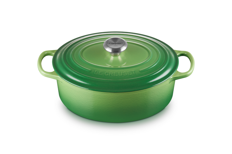 Le Creuset - brytfanna żeliwna Signature 29 cm 4,7 l bamboo green