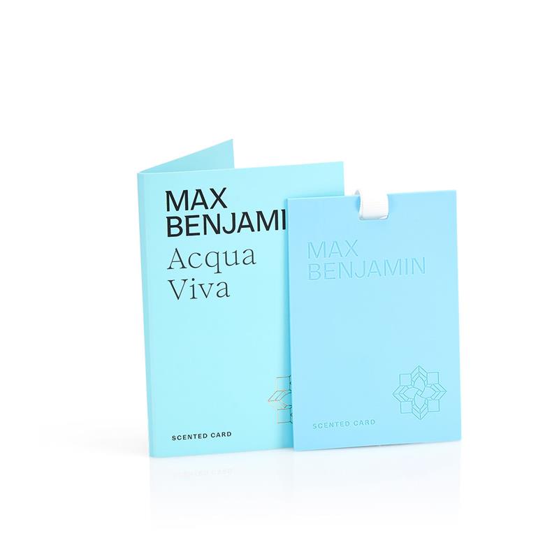 Max Benjamin - Karta zapachowa Acqua Viva Classic