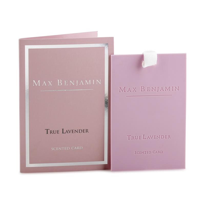 Max Benjamin - Karta zapachowa - True Lavender Classic