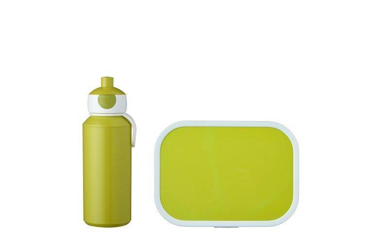Mepal - Zestaw dziecięcy bidon i lunchbox Campus limonka