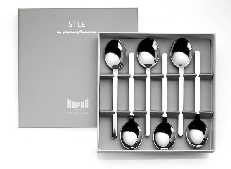 Mepra -Zestaw łyżeczek do kawy 6el. Gift, Stile