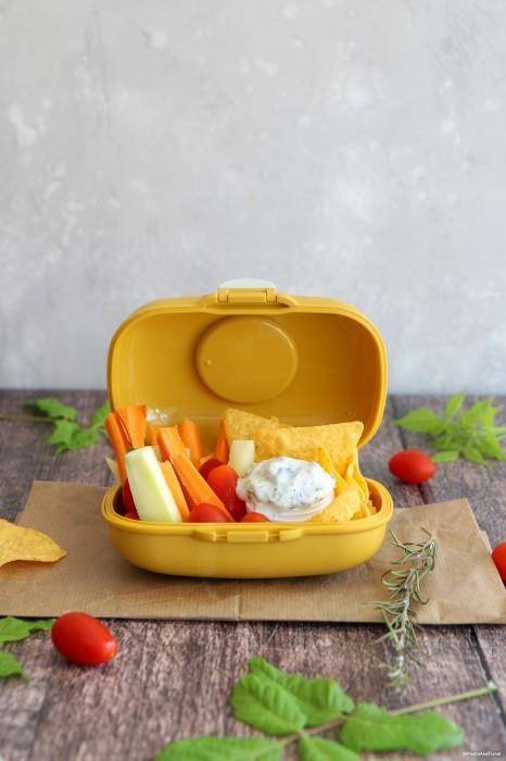Monbento - Lunch box dziecięcy Gram, Yellow Moutarde