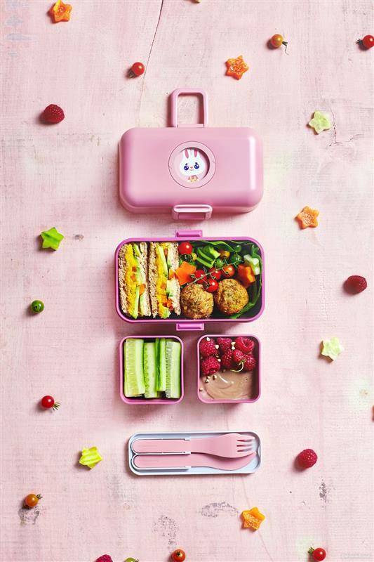 Monbento - Lunch box dziecięcy Tresor, Pink Blush