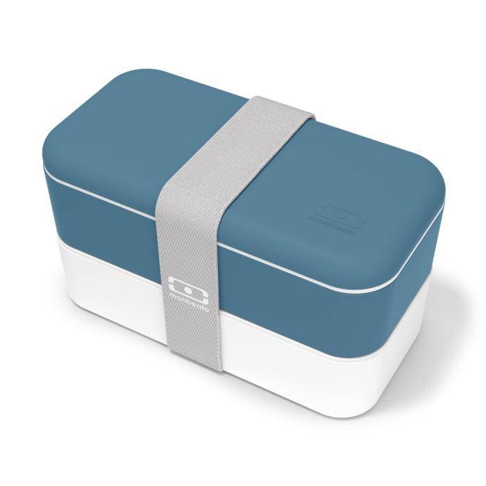 Monbento - Lunchbox Bento Original, Blue Denim