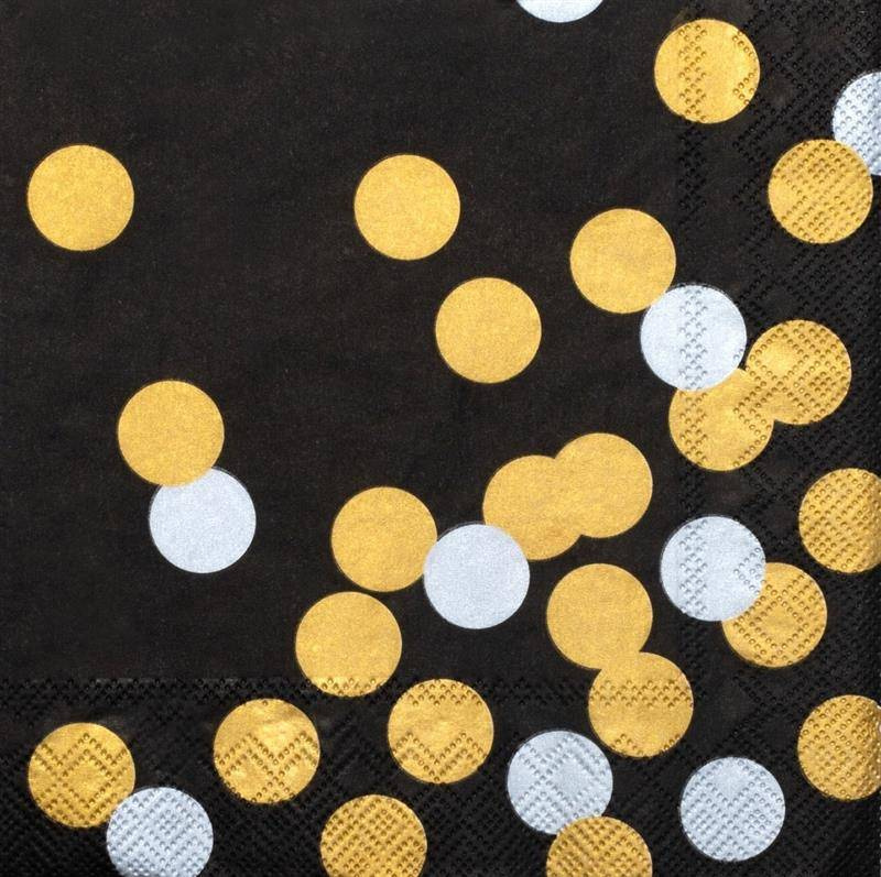 Raeder - Serwetki 33x33 cm polka dots
