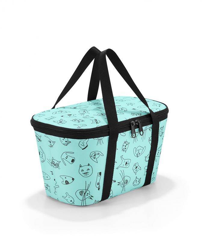 Reisenthel - Torba coolerbag XS kids cats and dogs mint