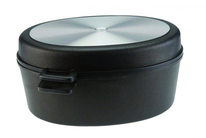 SKK - Titanium 2000 plus - brytfanna owalna z  pokrywą 10 L