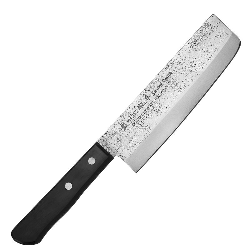 Satake - Nashiji Black Pakka Nóż Nakiri 16cm