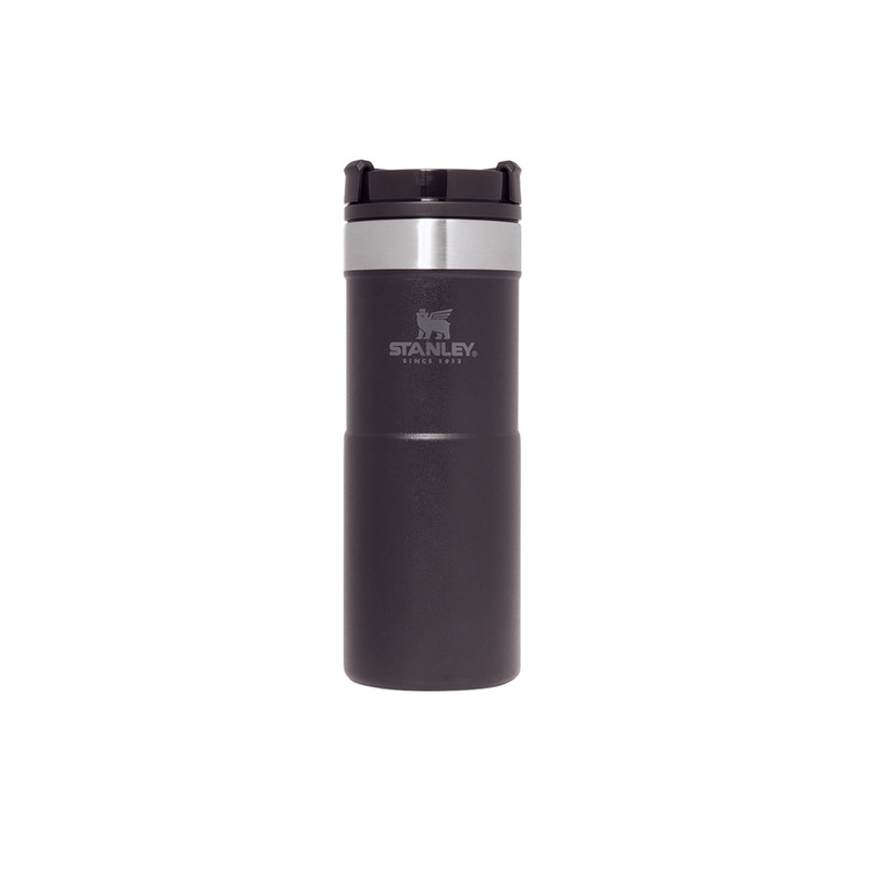 Stanley - Kubek termiczny Stanley NEVERLEAK czarny 470ml