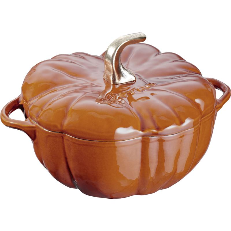 Staub - garnek brytfanna żeliwna Pumpkin cynamonowa 3,45 l 24 cm