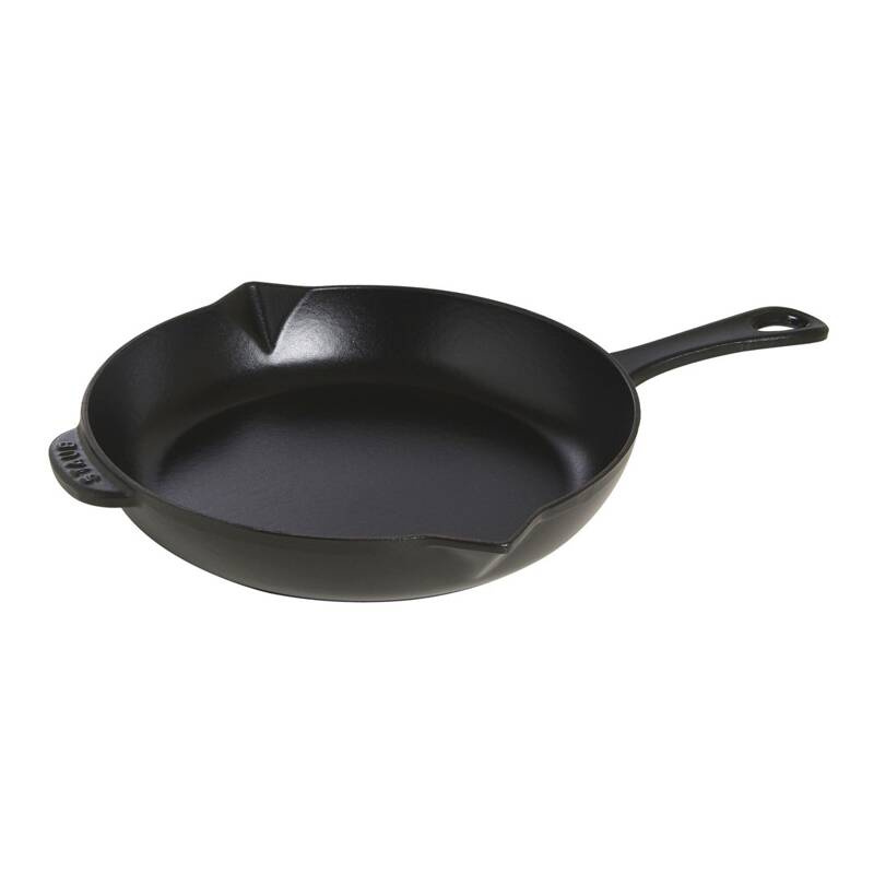 Staub -  żeliwna patelnia do smażenia czarna 26 cm