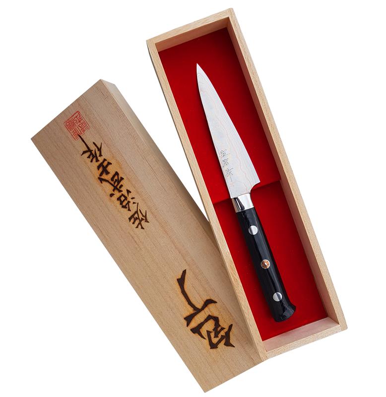 Takeshi Saji - Blue Steel Nóż uniwersalny ręcznie kuty 15 cm