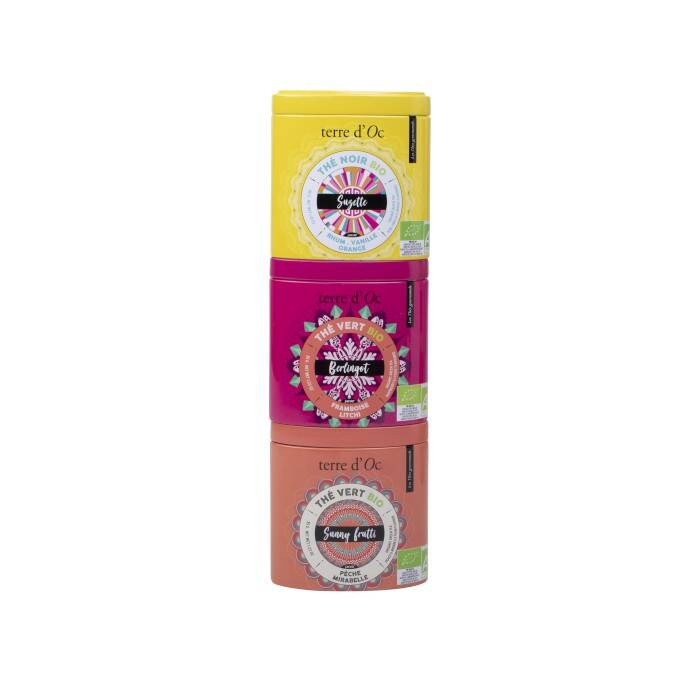 Terre d'Oc - Zestaw 3 herbat, Gourmet