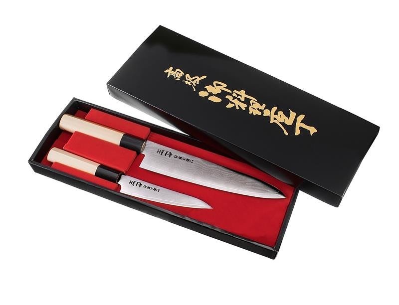 Tojiro - Shippu Zestaw noży uniwersalny 13 cm + szefa 21 cm