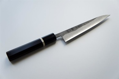Tojiro - VG-10 Heban+kość+róg bawołu, nóż uniwersalny 15cm